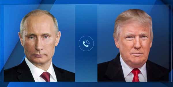 Президент США Дональд Трамп Поздравил Владимира Путина с Победой на Выборах